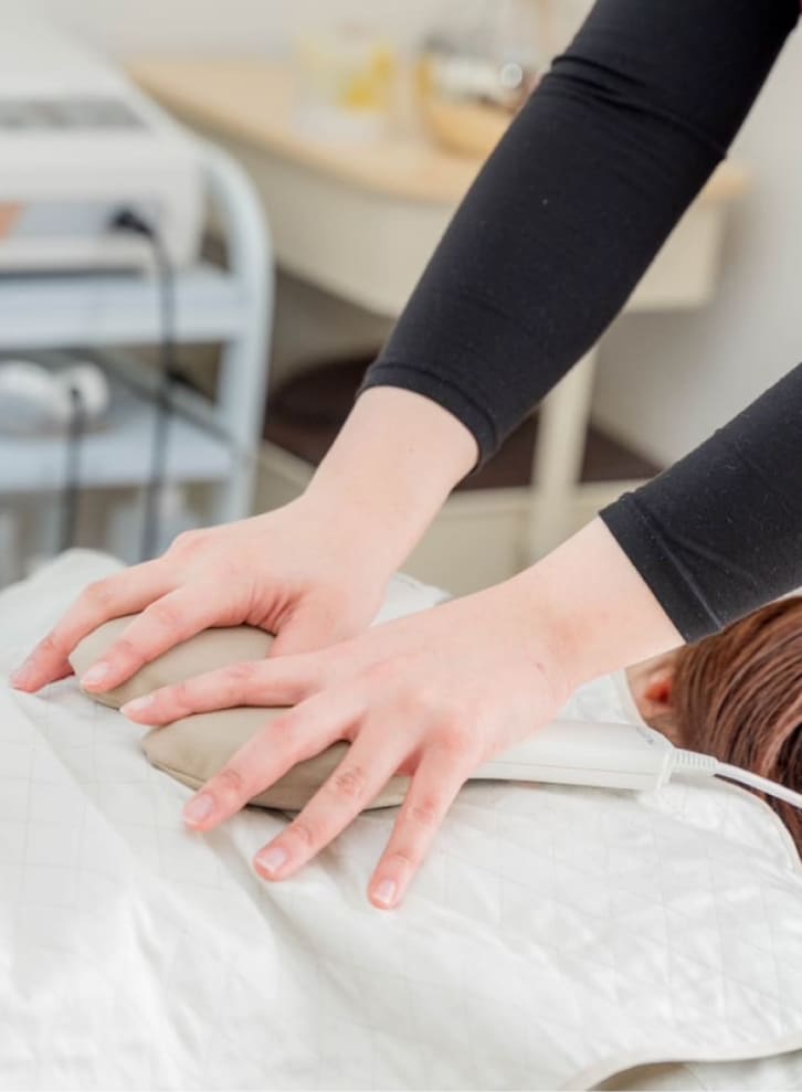 整体をしている様子
